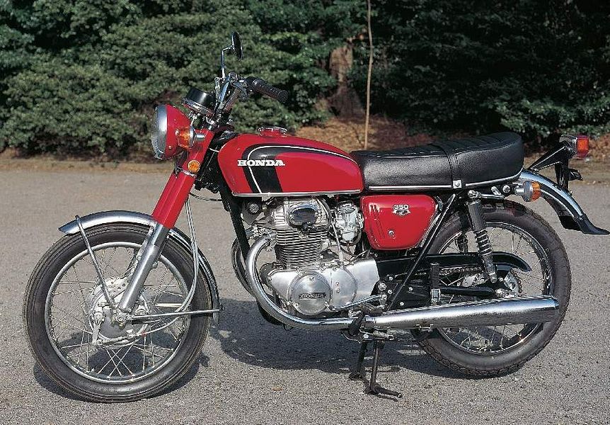 Honda Cb350 1970 71 Motorcyclespecifications Com
