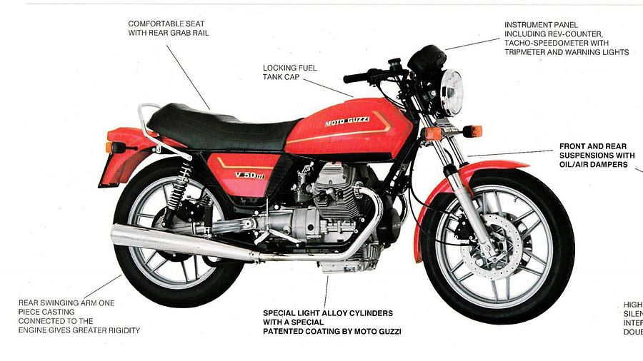 Moto Guzzi V 50iii 1981 Motorcyclespecifications Com