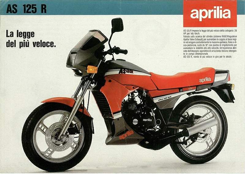 Aprilia AS 125R (1985-86)