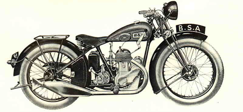 BSA B3 de Luxe (1936)