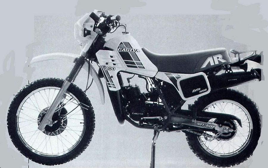 Cagiva SXT 350 Ala Rossa (1982-83)