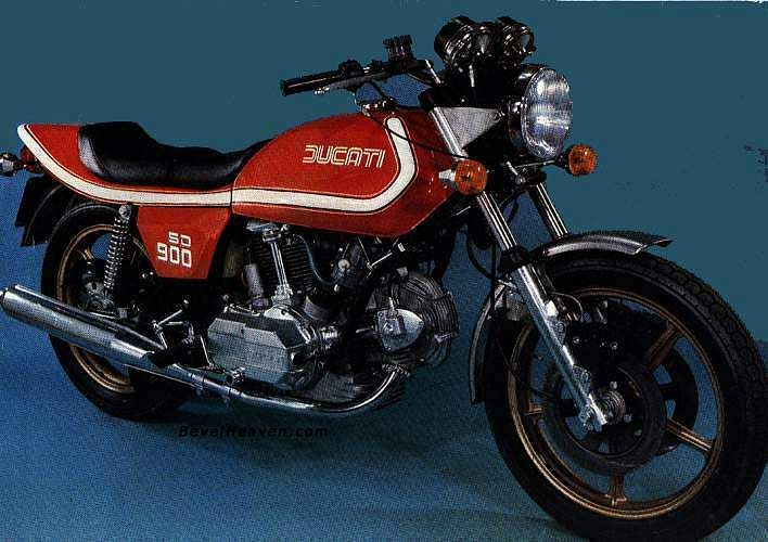 Ducati 900 SD Darmah (1977-78)