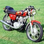 Honda CB125 cafe racer (1972)