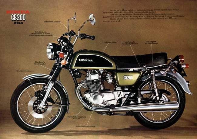 Honda CB200 (1972-74)