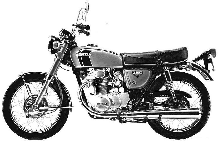 Honda CB350 (1968-69)