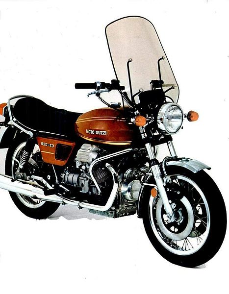 Moto Guzzi 850 T3 Windshield (1975)