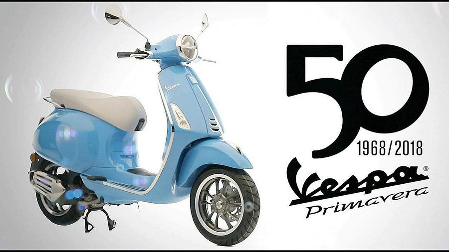 Vespa Primavera 50 50 50th Anniversary Special Edition (2018)