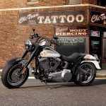 Harley Davidson FLSTFB Softail Fat Boy Lo 110th Anniversary (2013)