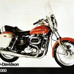 Harley Davidson XLT 1000 Touring Sportster "Baby Dresser". (1977 )