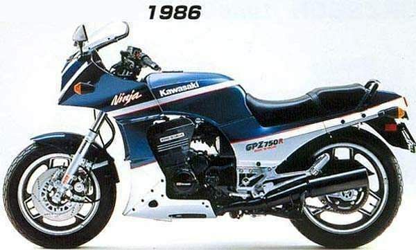 Kawasaki GPz750R Ninja (1986)
