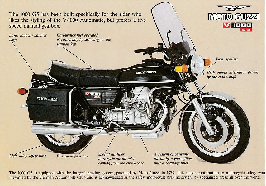Moto Guzzi V 1000G5 (1981-85)