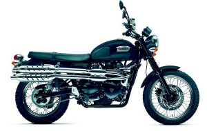 Triumph Scrambler Matt Black (2012)