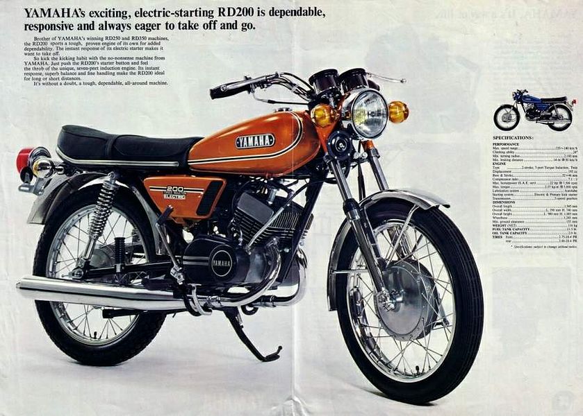 Yamaha RD200 (1974-75)