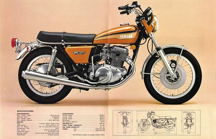Yamaha TX750 (1973)