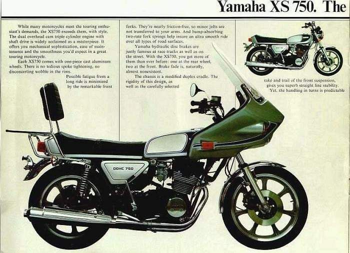 Yamaha XS750 Touring (1977)